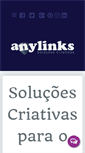 Mobile Screenshot of anylinks.com.br