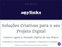 Tablet Screenshot of anylinks.com.br